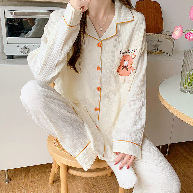 孕妇纯棉纱布月子服女产后哺乳睡衣夏季薄款怀孕期待产产前居服,淘宝优惠券,粉丝福利购,淘宝优惠卷