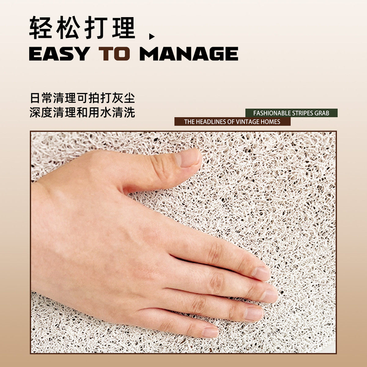 入户门地垫进门口脚垫丝圈玄关门外可裁剪门垫耐脏防滑垫蹭土地毯,淘宝优惠券,粉丝福利购,淘宝优惠卷