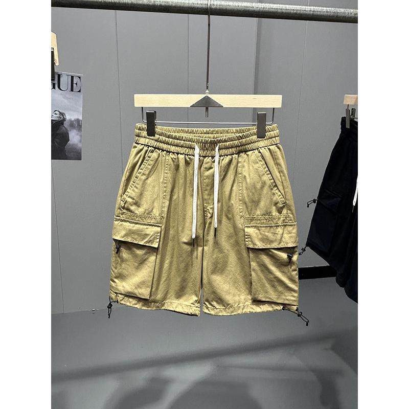 挺阔有型美式休闲全棉沙卡工装多口袋宽松直筒男士五分裤,淘宝优惠券,粉丝福利购,淘宝优惠卷