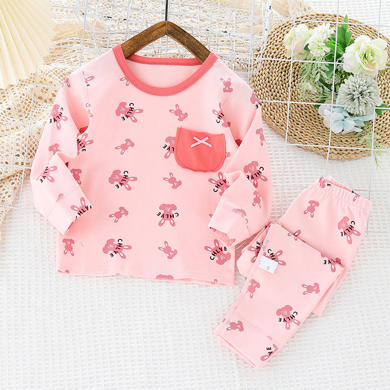 儿童秋衣秋裤套装纯棉无骨男女小童棉毛衫家居服全棉宝宝保暖内衣,淘宝优惠券,粉丝福利购,淘宝优惠卷