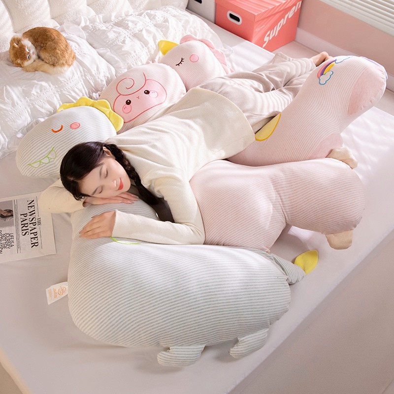 纯棉羊驼玩偶抱枕女生睡觉夹腿侧睡布娃娃公仔床上孕妇儿童可拆洗,淘宝优惠券,粉丝福利购,淘宝优惠卷