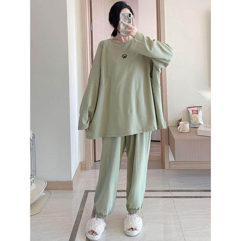 月子服春秋产后纯棉孕妇睡衣产妇3月份4喂奶哺乳居服加肥200斤,淘宝优惠券,粉丝福利购,淘宝优惠卷