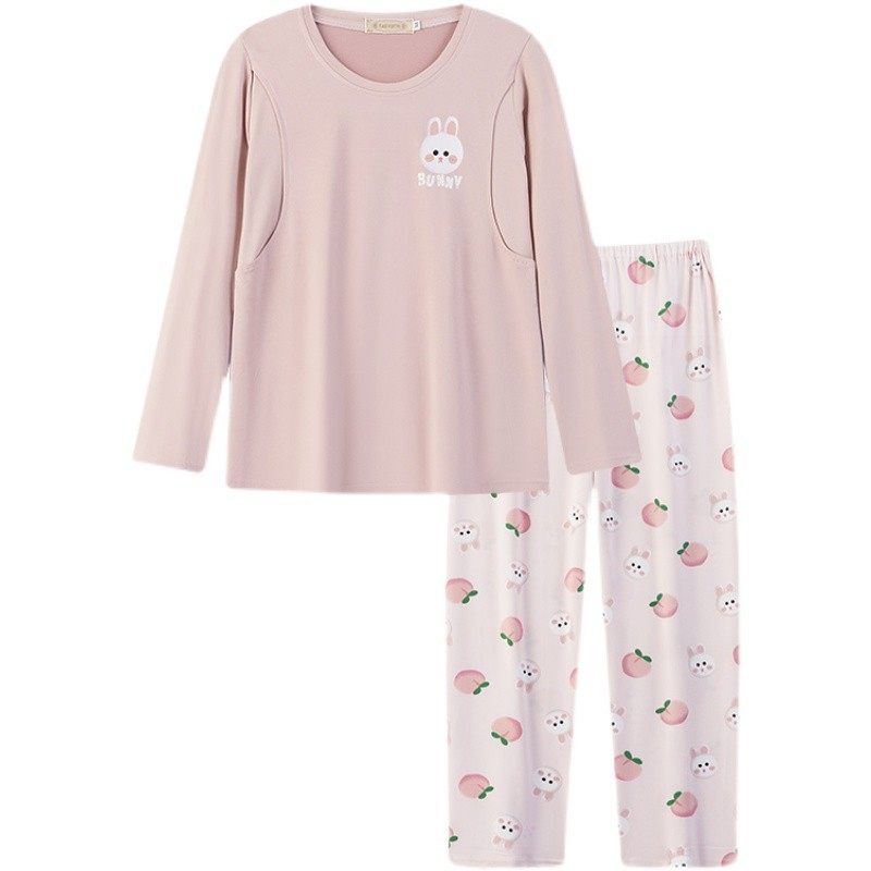 哺乳睡衣孕妇春秋纯棉月子服夏季薄款产后9月份产妇喂奶春夏坐月,淘宝优惠券,粉丝福利购,淘宝优惠卷