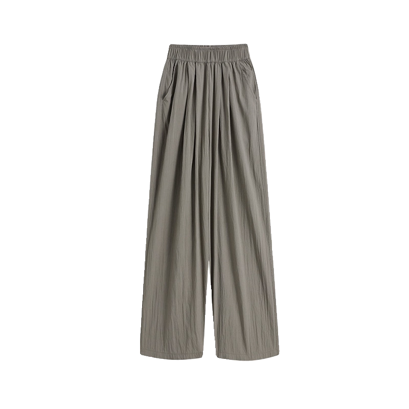 咸菜色阔腿山本裤女夏薄款胖妹妹mm宽松显瘦垂感小个子,淘宝优惠券,粉丝福利购,淘宝优惠卷