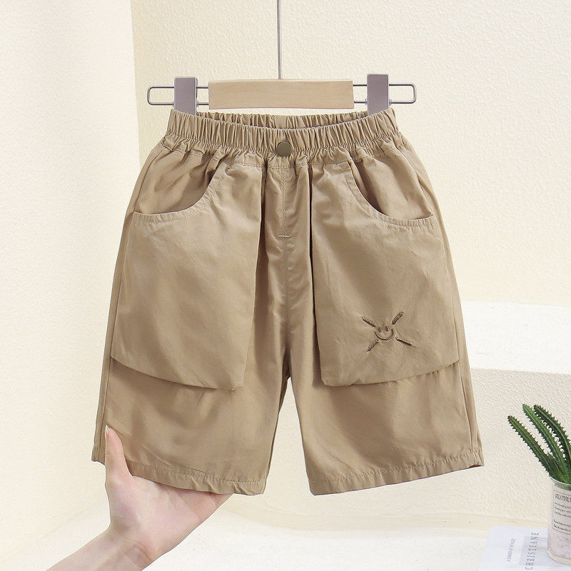男童夏季2024新款洋气儿童酷帅宝宝七分裤小童男孩,淘宝优惠券,粉丝福利购,淘宝优惠卷