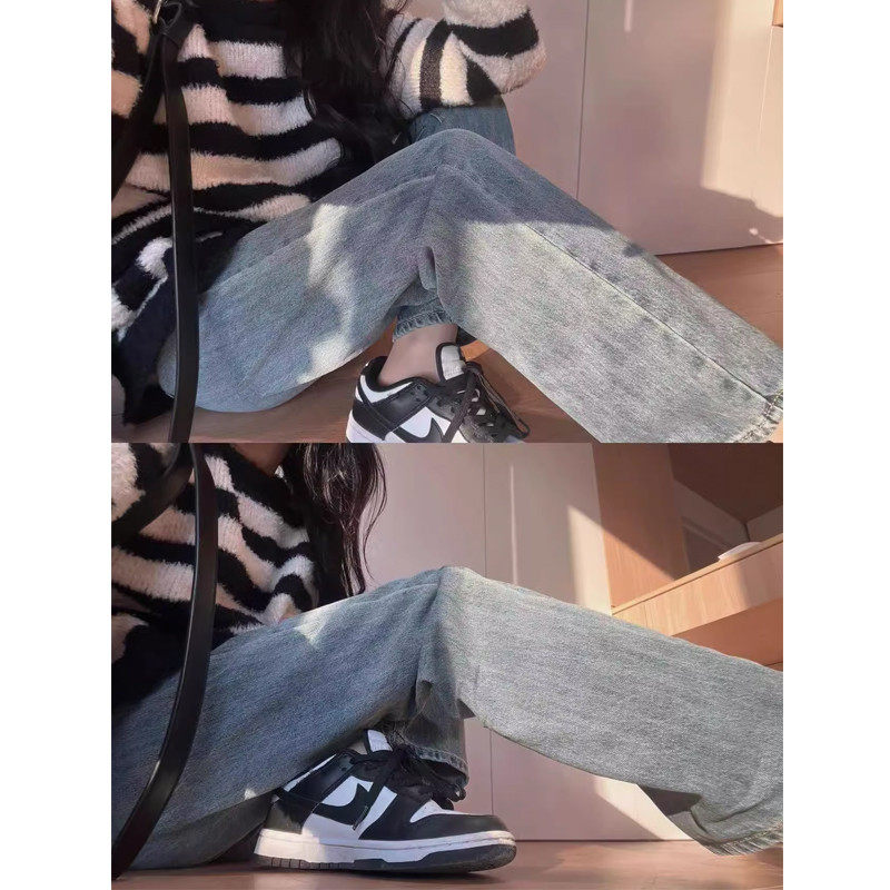 孕妇阔腿子春秋2025新款休闲宽松直筒托腹百搭外穿拖地长裤,淘宝优惠券,粉丝福利购,淘宝优惠卷