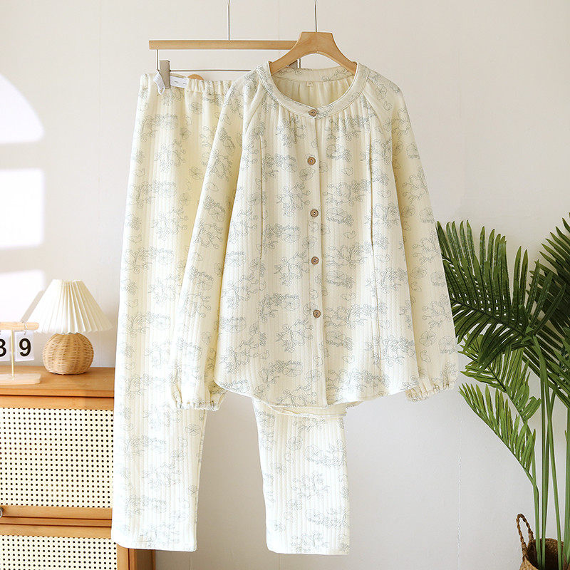 月子服春秋纯棉产后空气棉冬季纯棉10月份孕妇睡衣产妇喂奶家居服,淘宝优惠券,粉丝福利购,淘宝优惠卷