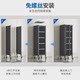Kitchen storage rack storage cabinet with slot cabinet with door floor-standing pot and refrigerator with narrow gaps in bowls, dish storage cabinet