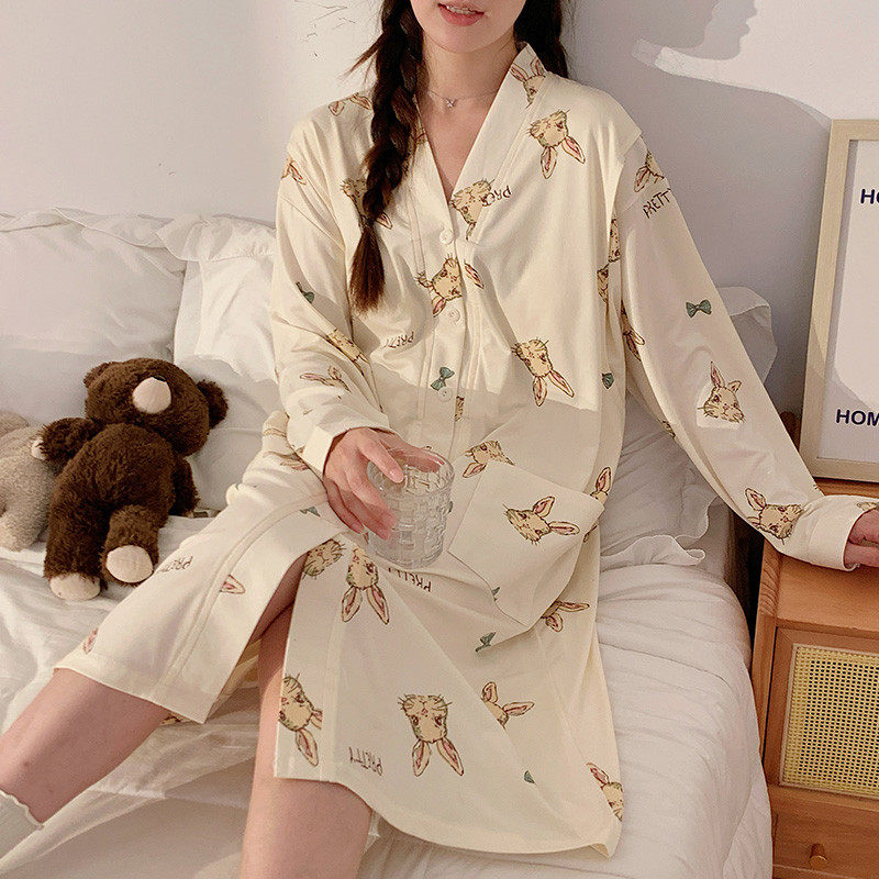 带胸垫哺乳睡裙夏季薄款月子服孕妇待产裙产后睡衣喂奶中长款坐月,淘宝优惠券,粉丝福利购,淘宝优惠卷