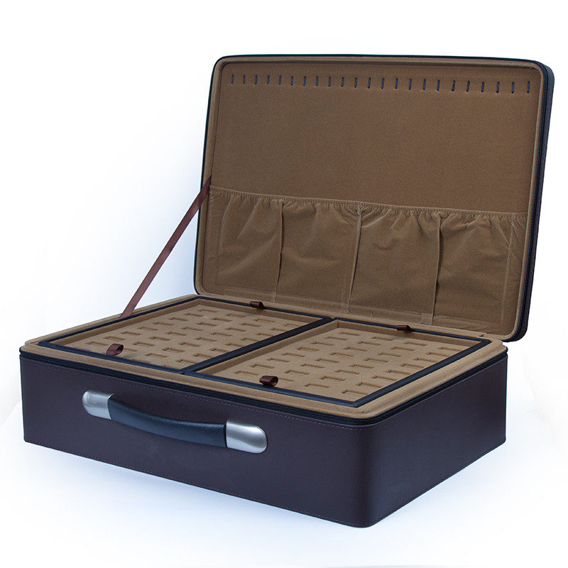 珠宝首饰托盘大珠宝箱子饰品收纳箱珠宝展便携式首饰箱展示收藏,淘宝优惠券,粉丝福利购,淘宝优惠卷