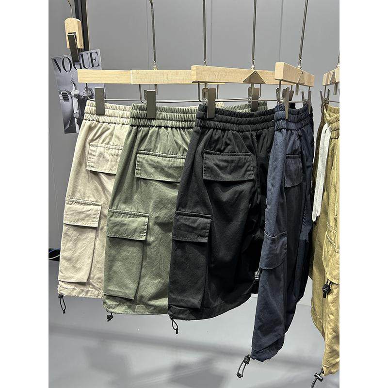 挺阔有型美式休闲全棉沙卡工装多口袋宽松直筒男士五分裤,淘宝优惠券,粉丝福利购,淘宝优惠卷