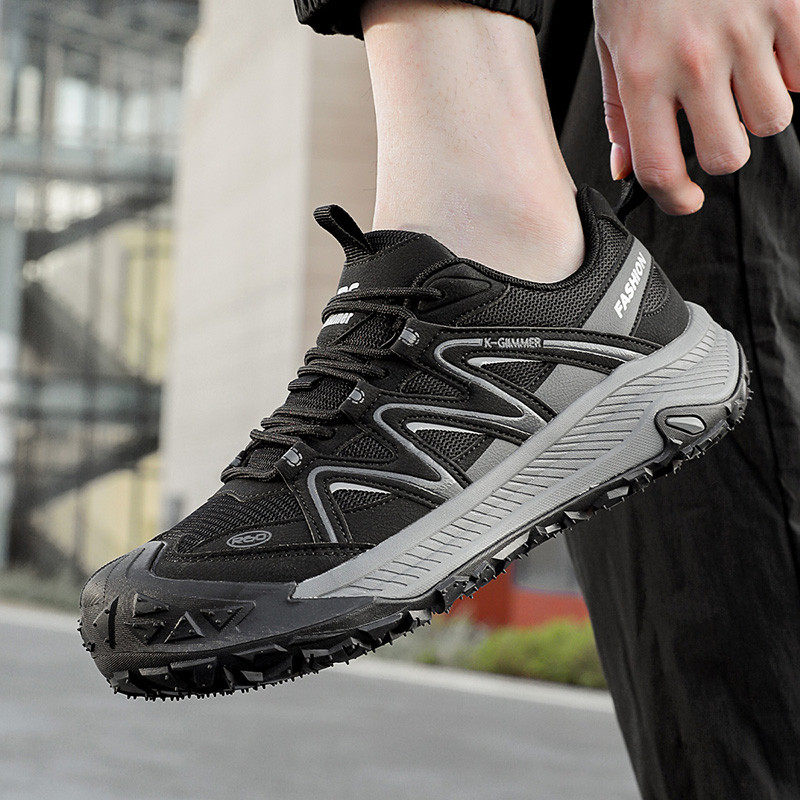 2025新款户外男鞋减震网面旅游徒步登山鞋轻便透气防滑爬山鞋,淘宝优惠券,粉丝福利购,淘宝优惠卷