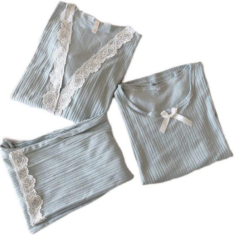 月子服夏季薄款纯棉产后哺乳产妇喂奶衣春秋三件套8月份7孕妇睡衣,淘宝优惠券,粉丝福利购,淘宝优惠卷