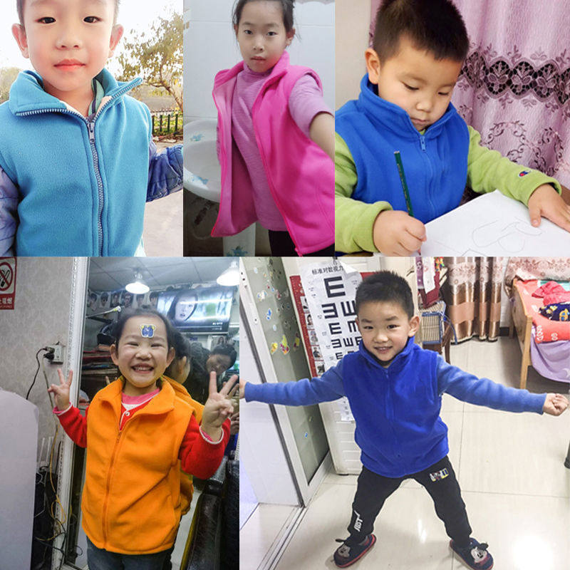 儿童马甲摇春秋冬季粒绒保暖加绒外穿坎肩男双层加厚小孩,淘宝优惠券,粉丝福利购,淘宝优惠卷