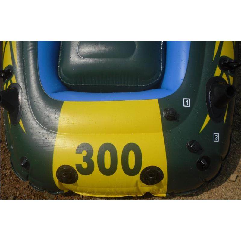 加厚夹网船皮划艇3人充气船橡皮船艇送修补包2个,淘宝优惠券,粉丝福利购,淘宝优惠卷