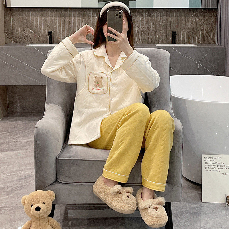 秋冬季空气棉月子服春秋纯棉产后孕妇睡衣哺乳产妇12月份1坐月款2,淘宝优惠券,粉丝福利购,淘宝优惠卷