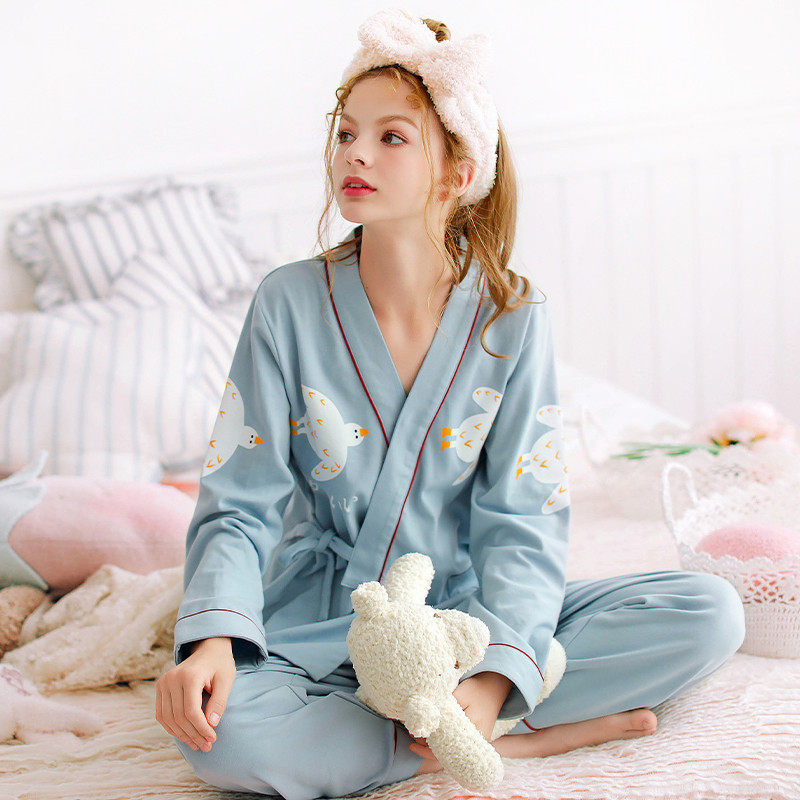 月子服春秋款纯棉吸汗产后孕妇哺乳睡衣夏季薄款纱布怀孕期居服,淘宝优惠券,粉丝福利购,淘宝优惠卷