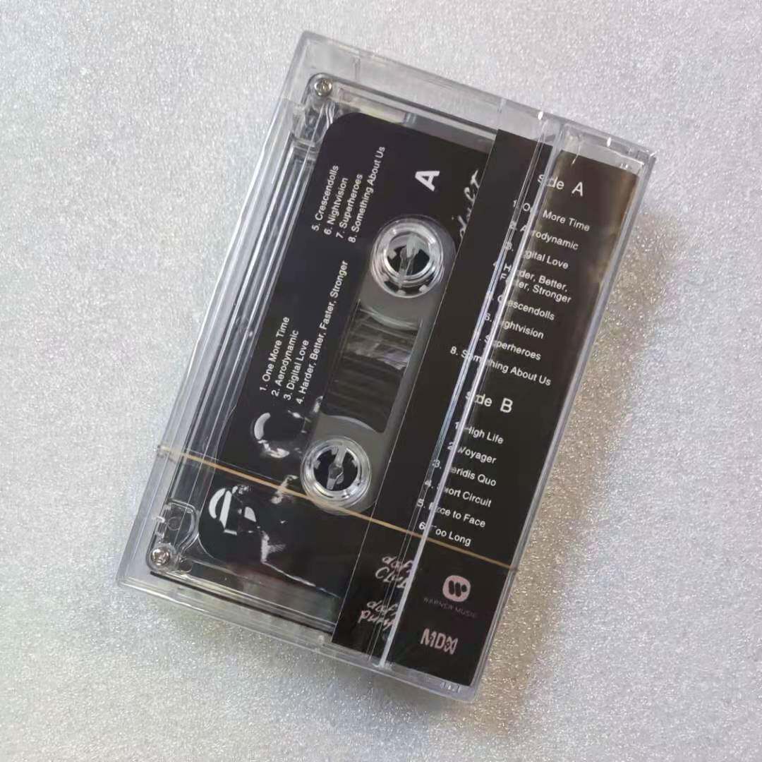 蠢朋克乐队Daft Punk专辑DISCOVERY磁带卡带复古音乐收藏欧美全新 - 图0