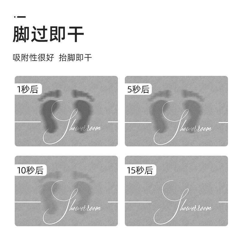 浴室地垫简约家用卫生间门口脚垫厕所防滑吸水垫子耐脏免清洗地毯,淘宝优惠券,粉丝福利购,淘宝优惠卷
