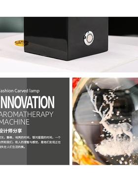 创意珐琅彩金鱼摆件锦鲤鱼水晶球小夜灯台灯摆件家居客厅装饰品