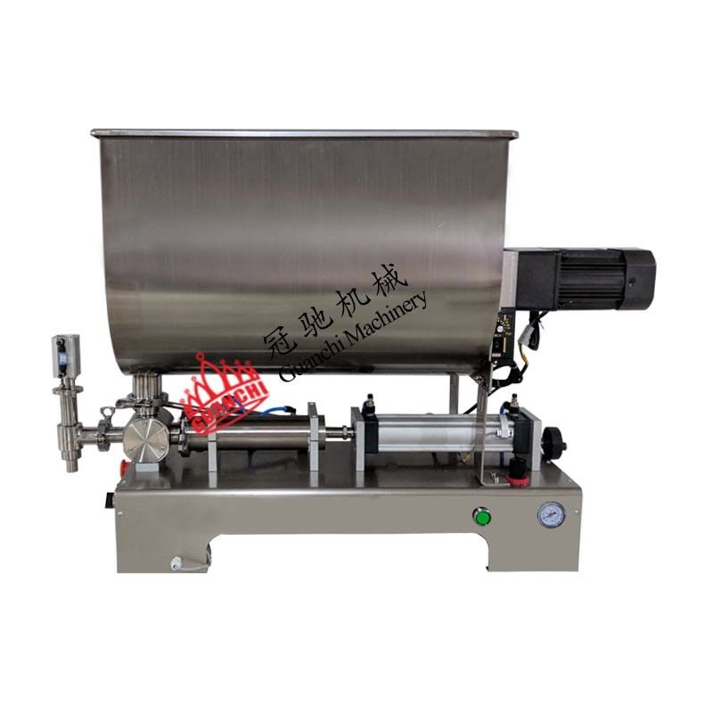 卧式搅拌酱料灌装机火锅底料辣椒酱牛肉香菇酱加热搅拌膏体灌装机,淘宝优惠券,粉丝福利购,淘宝优惠卷