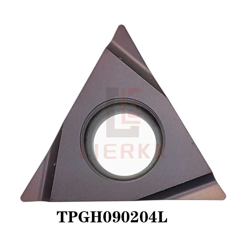 数控刀片TPGH080202L-F不锈钢刀粒镗孔刀片小内孔刀TPGH110302L - 图1