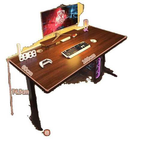 书桌学生家用电脑桌出租屋工作台现代简约办公桌简易卧室写字桌子 - 图3