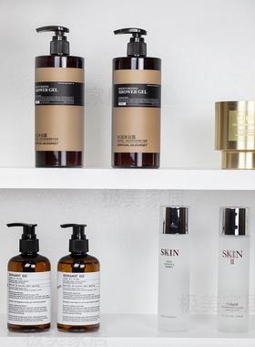 浴室柜摆件样板房卫生间壁龛洗漱台软装饰品组合展厅阳台香薰装饰