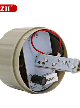 岗亭消防工业JD-1081声光报警器警报灯LED闪烁旋转警示灯12V24V