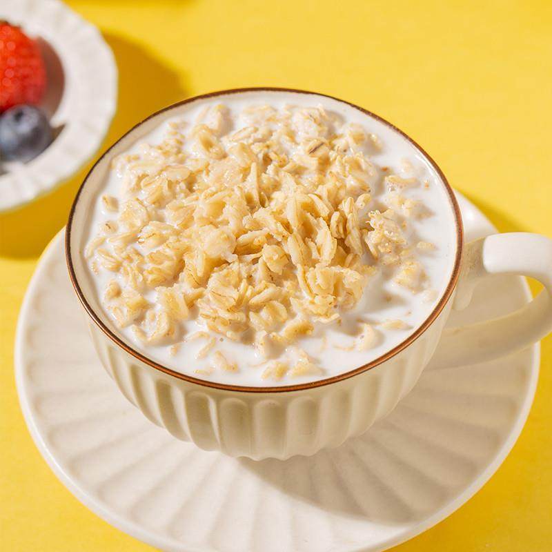 正宗燕麦片5斤2罐即食无糖精营养早餐麦片未脱脂纯麦片冲饮健身代,淘宝优惠券,粉丝福利购,淘宝优惠卷