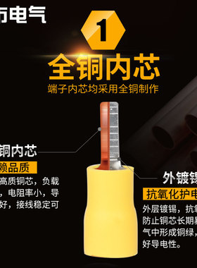 插针接线端子电线接头绝缘端子DBV插片端子PTV针形端子针型端子盒