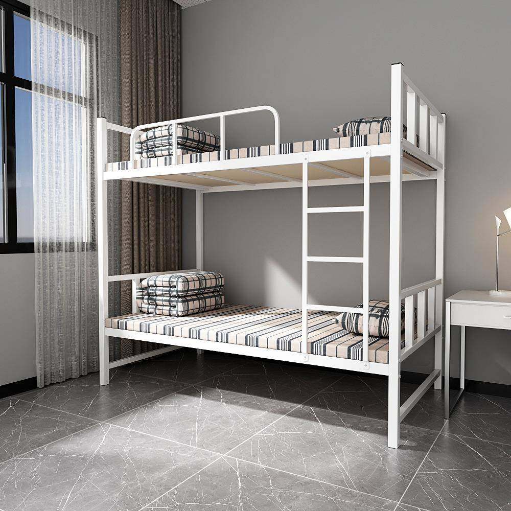 钢制工地上下铺铁架床高低床加固加厚学生员工寝室简易单双方管床,淘宝优惠券,粉丝福利购,淘宝优惠卷