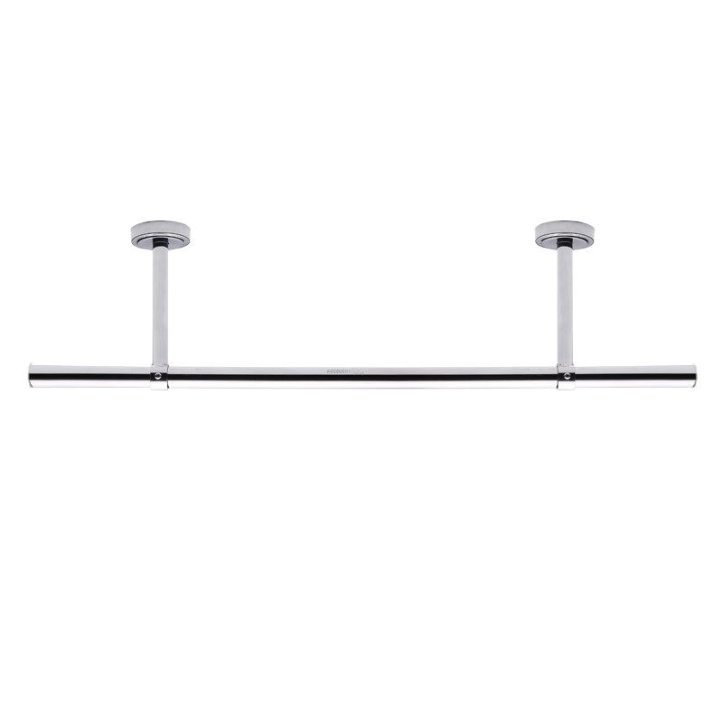 晾衣架阳台家用不锈钢晾衣杆顶装挂晒衣杆一根打孔墙上固定式吊杆,淘宝优惠券,粉丝福利购,淘宝优惠卷