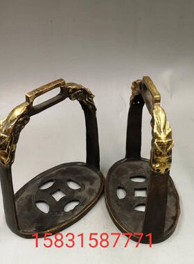热卖纯铜马镫 马术用品 马匹装备 影视道具 内蒙防滑安全马具配件