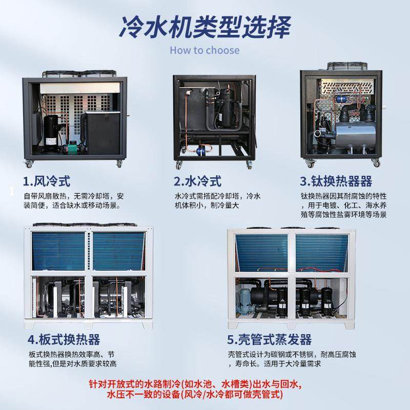 工业冷水机5匹风冷小型注塑模具循环水冷冻机降温电镀氧化冷却机,淘宝优惠券,粉丝福利购,淘宝优惠卷