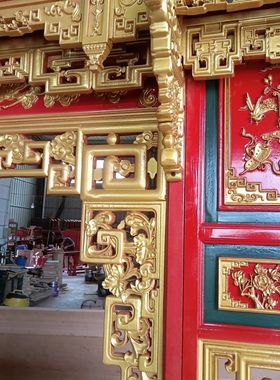 佛龛神柜神台定制雕刻加