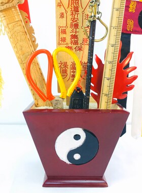 道品拜斗法器全道士令旗全幡尺宝盖斗兽斗桃木剑