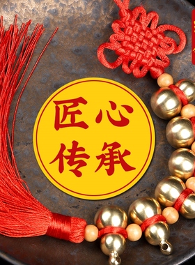 铜葫芦串挂c件实心全铜一串铜葫芦金属五六七八九十个葫芦连串挂