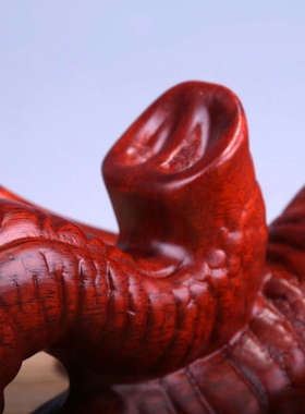 吉祥象头大象头壁挂中式福字墙壁挂件客L厅玄关酒吧家居墙面背景