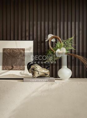 酒软店样板房间高档新中进门入玄户关装饰画YS18092L摆件托式盘装