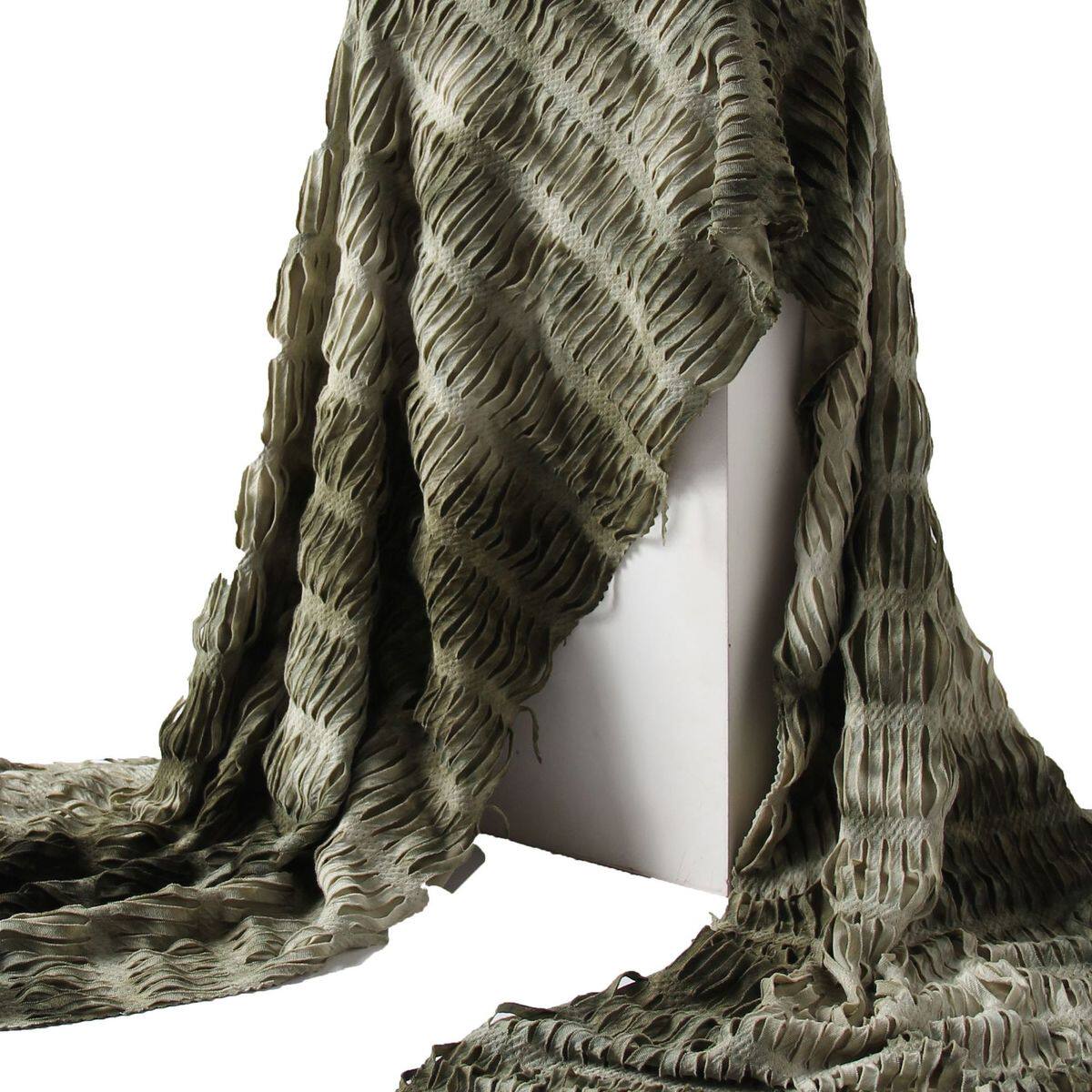 软肉裹感扎染梯级破烂弹力针织旗袍服装布料设计师扎染面料S10825,淘宝优惠券,粉丝福利购,淘宝优惠卷