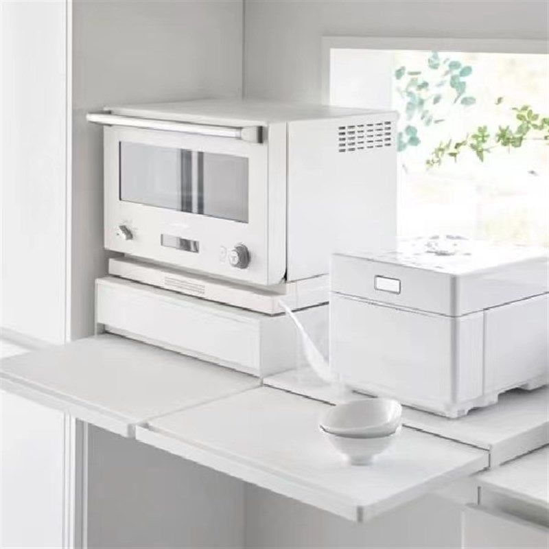 厨房咖啡机微波炉家o电桌面水杯子茶水间抽拉托盘挡板台置物架,淘宝优惠券,粉丝福利购,淘宝优惠卷