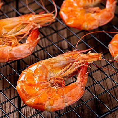 烤虾干开袋即食特大号无盐无添加孕妇补钙500g对虾干休闲零食批发