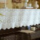 Fan Ju Attitude Mengna White Piano Cover High-end French American Dust-proof Half-cover Piano Scarf Cloth Lace Scarf