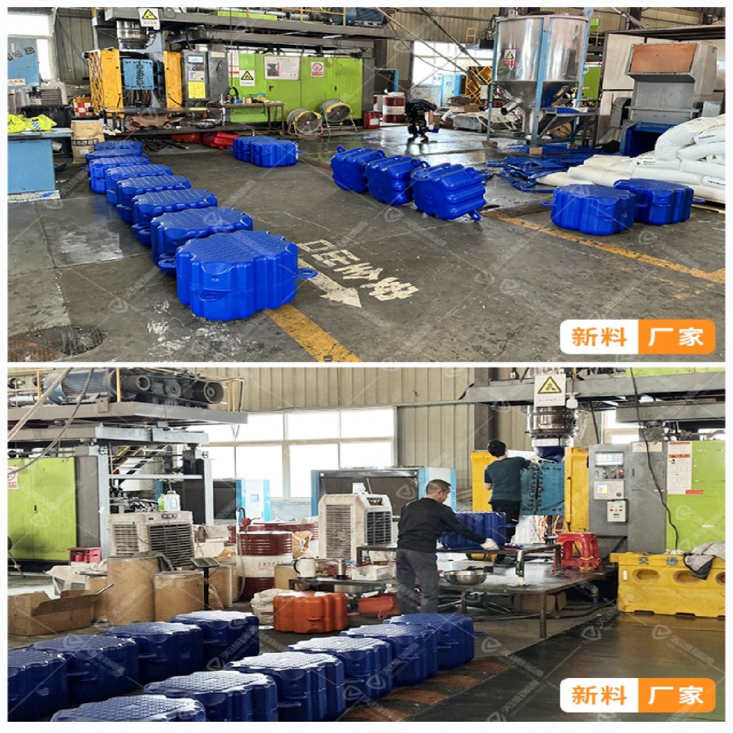 浮桥浮筒长水上设备塑料块鱼网浮筒泡沫浮筒钓鱼浮力拦污大浮力桶,淘宝优惠券,粉丝福利购,淘宝优惠卷