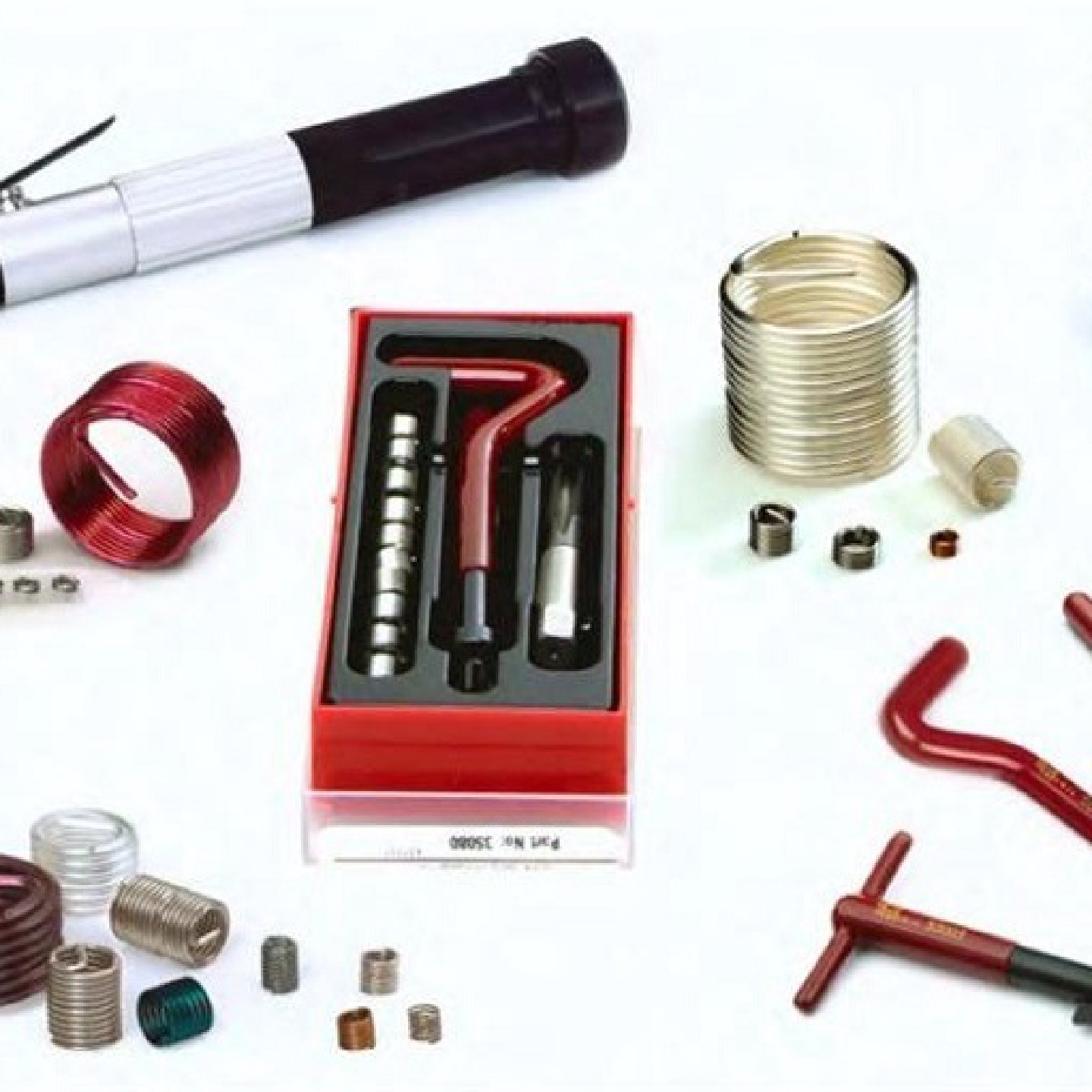 45255Recoil直槽丝锥ST2.50.45通孔用高速钢螺纹套丝锥 - 图0