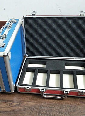 铝合金工具箱多功能手提铝合金箱五金仪器仪表收纳铝箱厂家便携