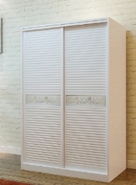 移门衣柜松木衣柜推拉门简约现代移门衣橱实木衣柜佛山家具直销