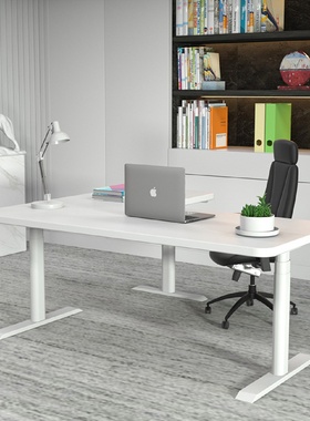 3节3电机L型电动智能升降桌坐站交替智能办公升降桌升降桌架批发