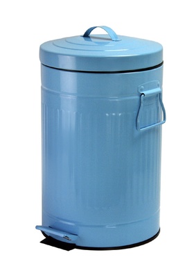 不锈钢垃圾桶脚踏式圆形家用脚踏桶邮箱垃圾桶收纳桶一件代发邮筒